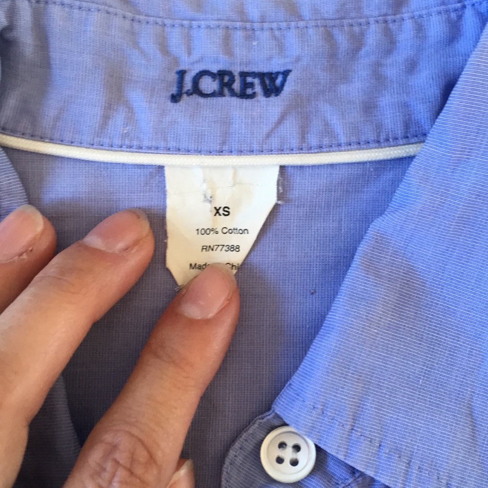 Jcrew light blue button down - Picture 2 of 2